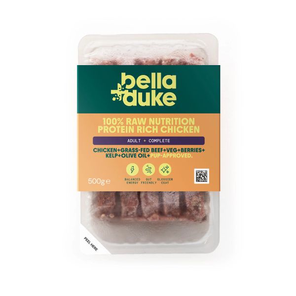 Bella + Duke Complete Raw Adult Working Dog Food (500g)
