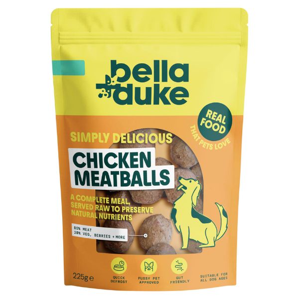 Bella + Duke Raw Dog Meatballs (225g)