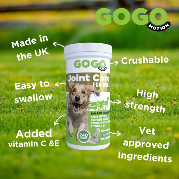 GoGo Motion Joint Care Tablets for Dogs