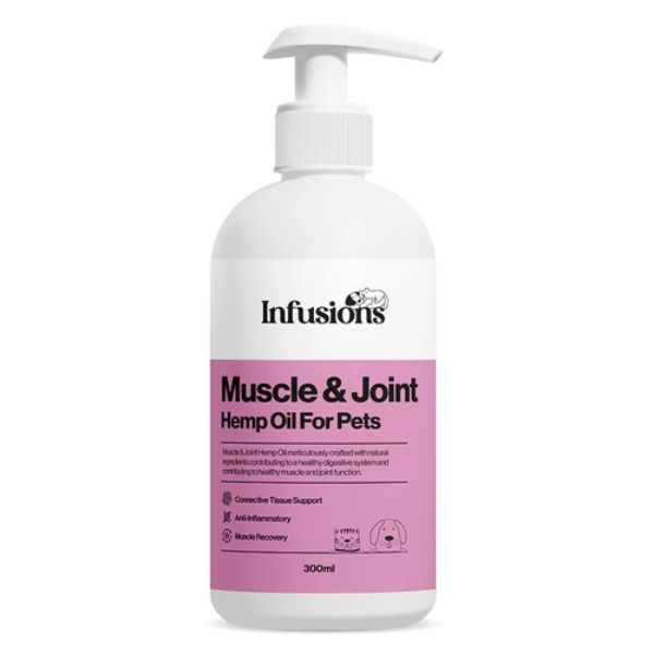 Infusions Muscle & Joint Hemp Oil for Pets (300ml)