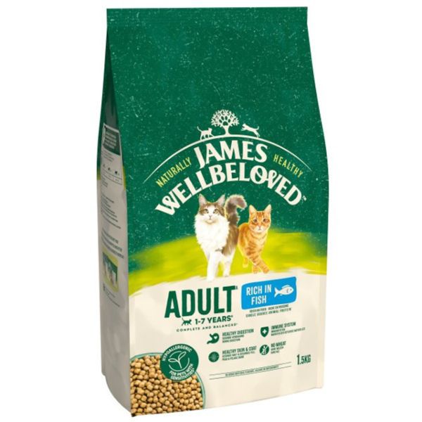 James Wellbeloved Adult Cat Food (1.5kg)