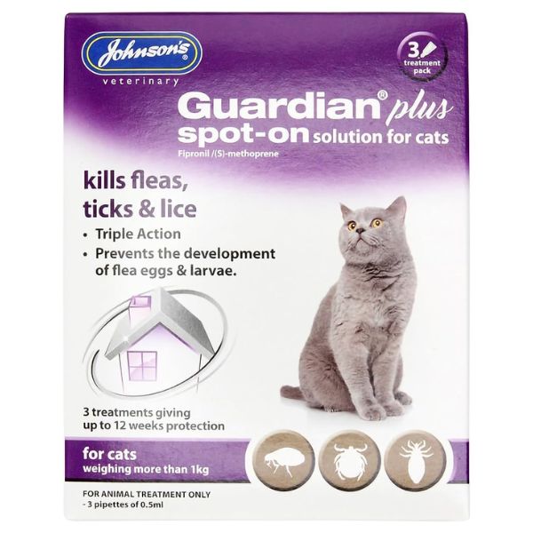 Johnson's Guardian Plus Spot-On for Cats