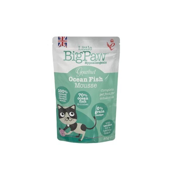 Little Big Paw Gourmet Mousse for Cats (85g)