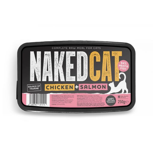 Naked Cat Frozen Raw Cat Food (250g)