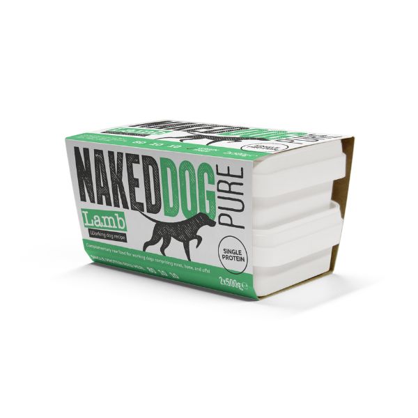 Naked Dog Frozen Pure Raw (2x500g)