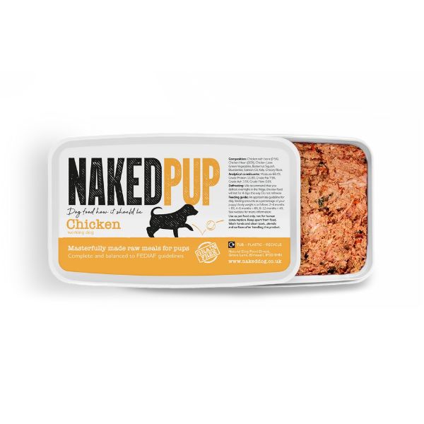 Naked Dog Frozen Raw Puppy (Naked Pup)