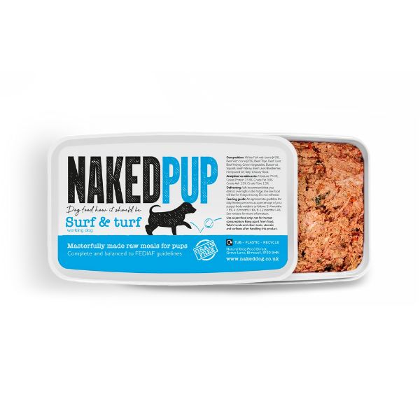 Naked Dog Frozen Raw Puppy (Naked Pup)