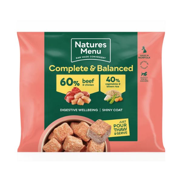 Natures Menu 60/40 Raw Dog Food (1KG)