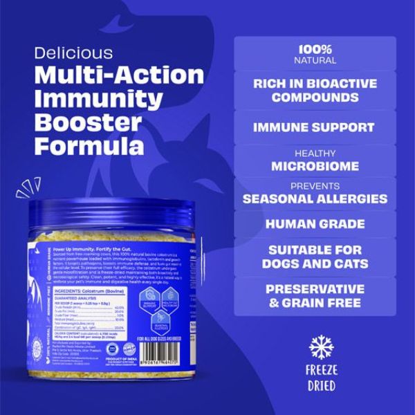 Pawfect Colostrum Daily Food Topper Supplement for Dogs