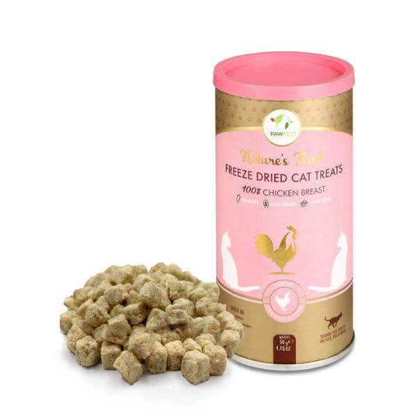 Pawfect Nature's Feast Freeze-Dried Treats for Cats