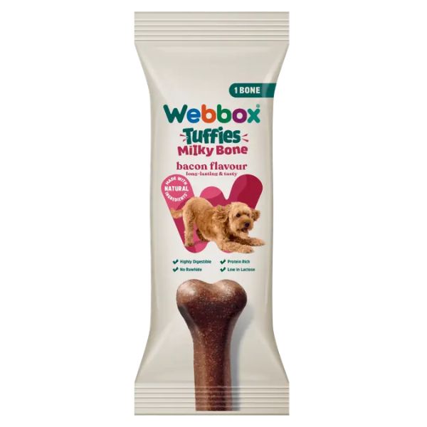 Webbox Tuffies Milky Bone Dog Treat