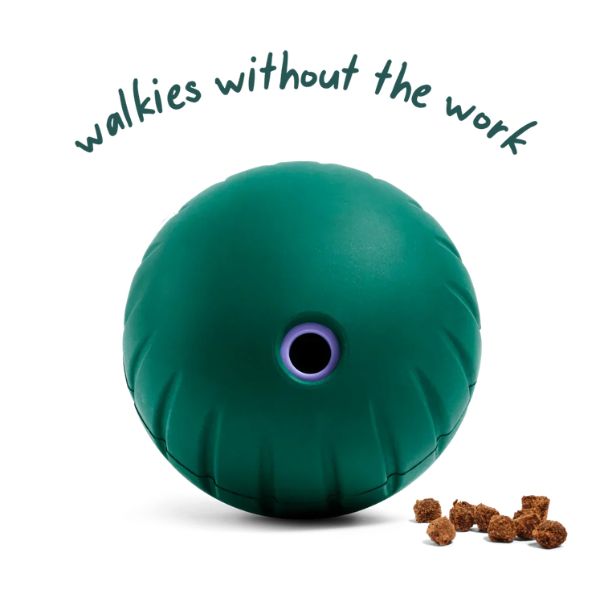 Woof Walkabout Slow Feeder Ball & Treat Puzzle Dog Toy