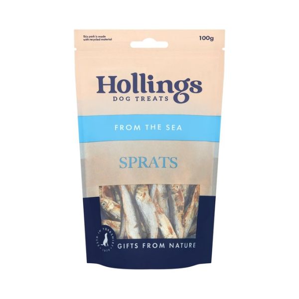 Hollings Fresh Air Dried Sprats (100g)