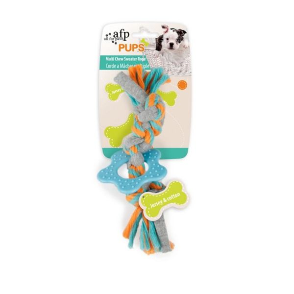 AFP Pups Multi Chew Sweater Rope