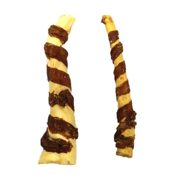 Doodles Deli Air Dried Water Buffalo Bully Tail with Water Buffalo Steak