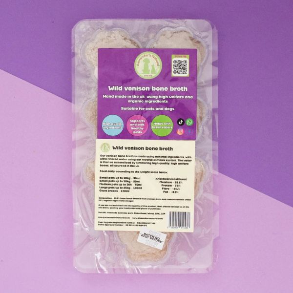 Alexander's Natural Bone Broth Pawz (7 Pack)