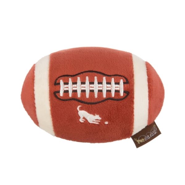 Back To School Fido&#39;s American Football Plush Dog Toy