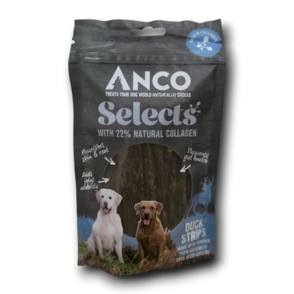 Anco Selects Duck Strips with Collagen (85g)
