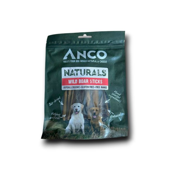 Anco Naturals Wild Boar Sticks - 100G