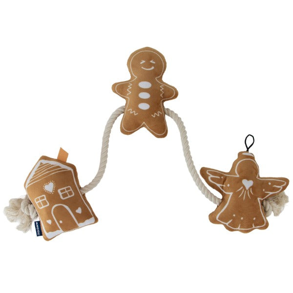 Ancol Gingerbread Rope Dog Toy
