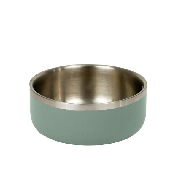 Ancol Hungry Paws Sage Stainless Steel Bowl