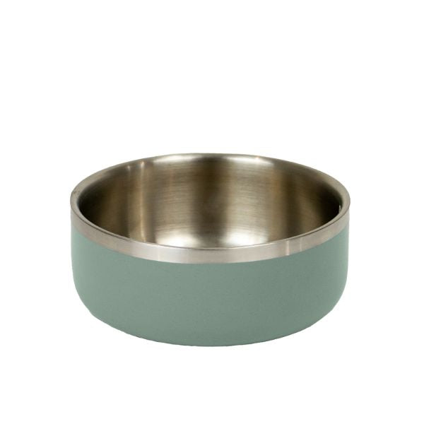Ancol Hungry Paws Sage Stainless Steel Bowl