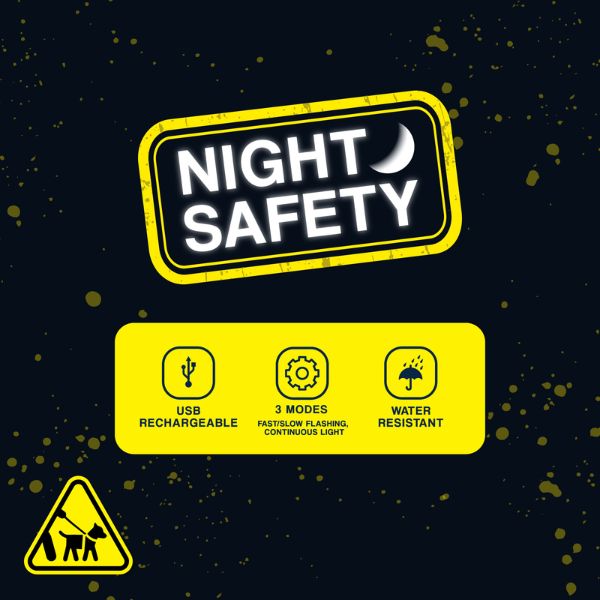 Ancol Rechargeable Blinker (Green)