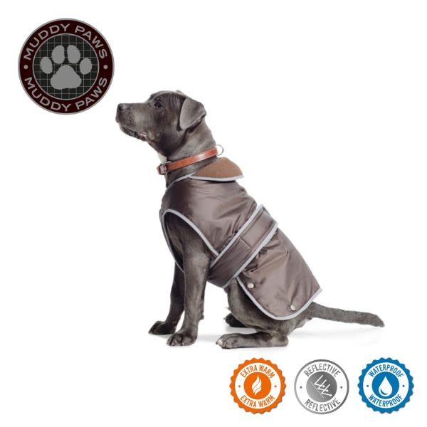 Ancol Stormguard Dog Coat - Chocolate