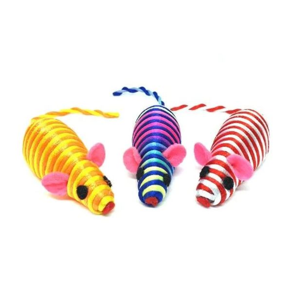 Ancol Striped Mice Cat Toy