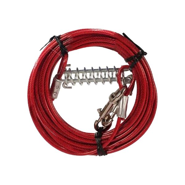 Animal Instincts Tie Out Cable with Spring