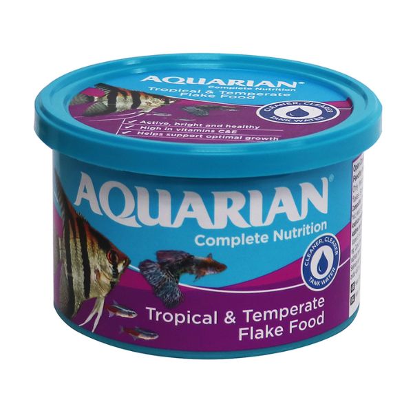 Aquarian Tropical &amp; Temperate Fish Flake Food (50g)