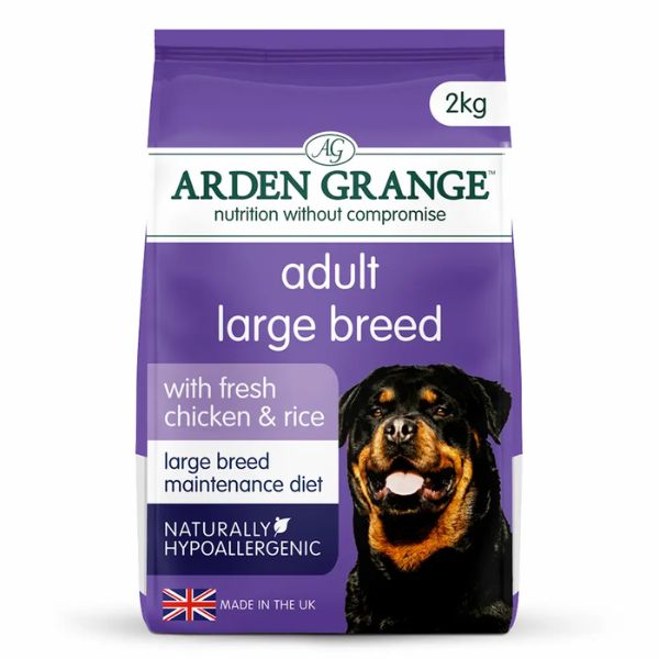 Arden Grange Chicken Dog Food - Large Breed 2KG