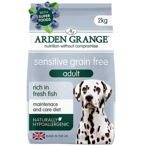 Arden Grange Sensitive Adult White Fish &amp; Potato - 2KG