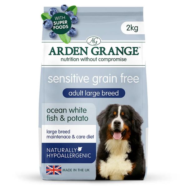 Arden Grange Sensitive Dog Food - Large Dog 2KG