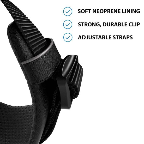 Bully Billows Air Mesh Harness (Black)