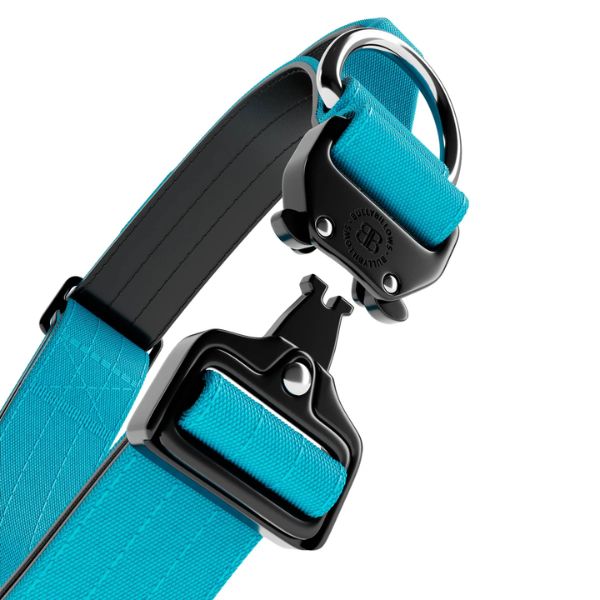 Bully Billows 4cm Combat Collar with Handle and Rated Clip (Light Blue)