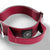 Bully Billows 4cm Combat Collar with Handle and Clip (Burgundy)