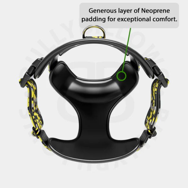 Bully Billows Premium Comfort Harness (Lightning)