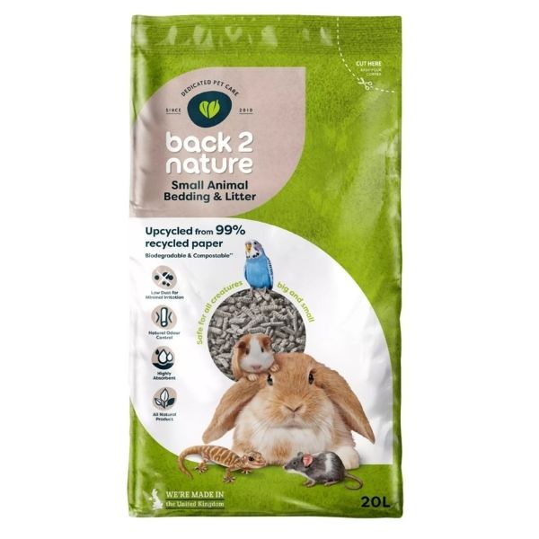 Back 2 Nature Small Animal and Bird Bedding and Litter (20 Litre)