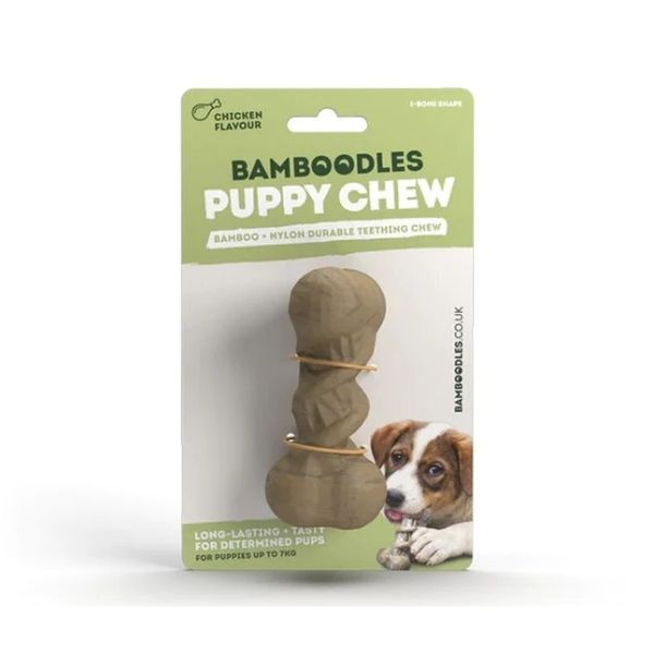 Bamboodles Puppy Chew I-Bone