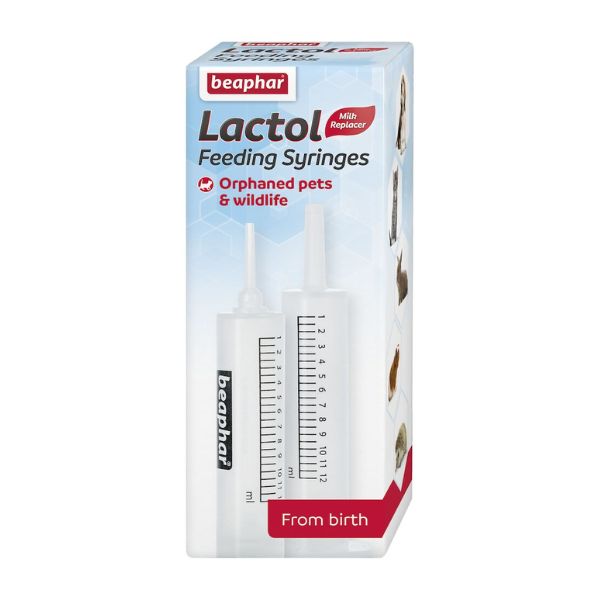 Beaphar Lactol Feeding Syringes (2 Pack)