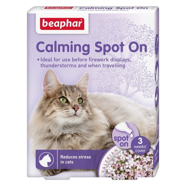 Beaphar StressLess Herbal Calming Spot-On for Cats