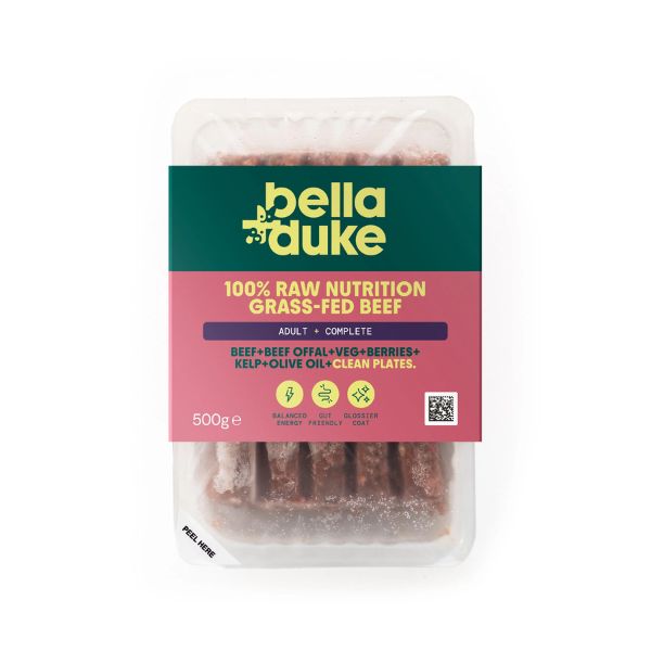 Bella + Duke Complete Raw Adult Working Dog Food (500g)
