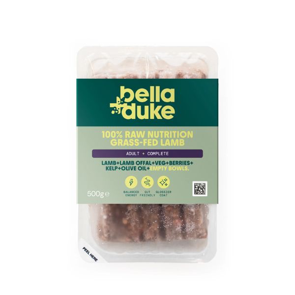 Bella + Duke Complete Raw Adult Working Dog Food (500g)