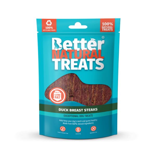Better Natural Treats Duck Breast Steaks