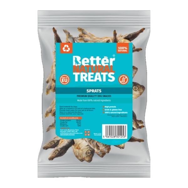 Better Natural Treats Sprats (1kg)