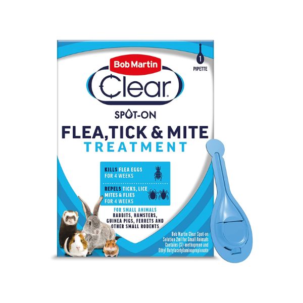 Bob Martin Flea, Tick &amp; Mite Treatment for Small Animals