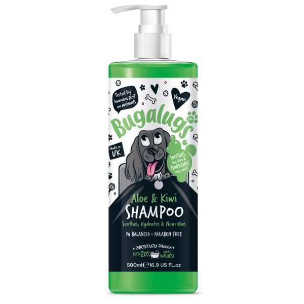 Bugalugs Aloe &amp; Kiwi Shampoo (500ML)