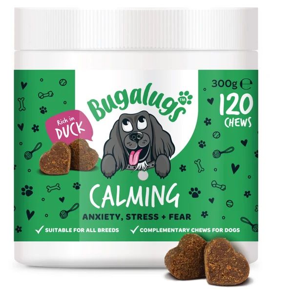 Bugalugs Calming Supplement Chews for Dogs