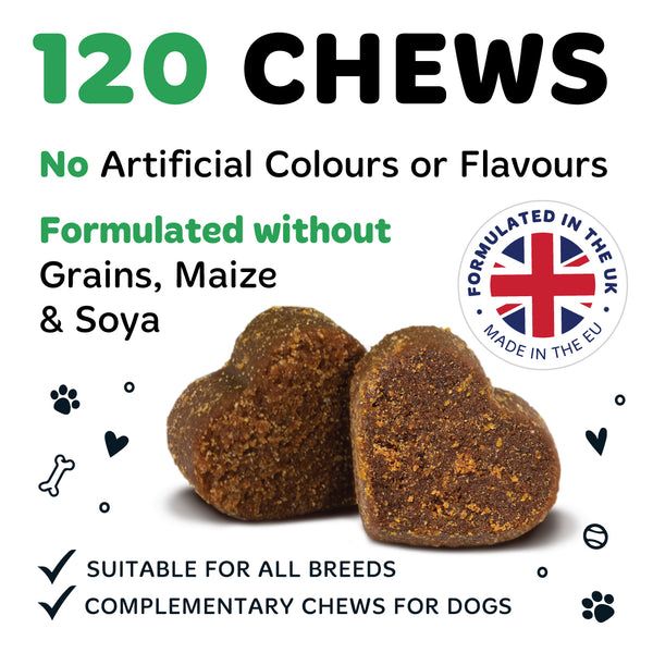 Bugalugs Calming Supplement Chews for Dogs